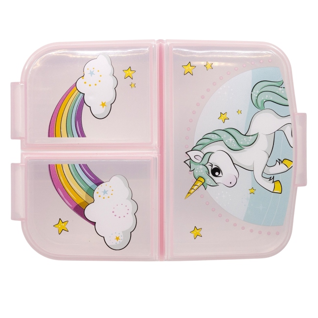 Multi Brotbox Einhorn RAINBOW